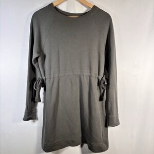 Athleta Sweater Dress Womens Small Cinched Athleisure Sporty Cozy Comfort Norm